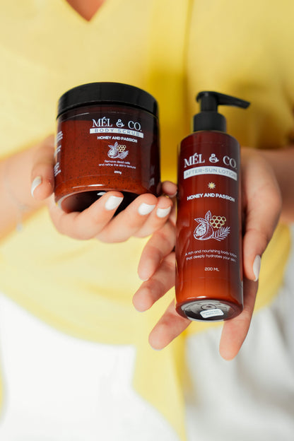 PACK : BODY-Scrub +After-Sun-Lotion